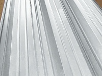 Окрашенный профнастил НС44-1000, 0,7 мм, серый