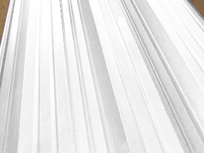 Окрашенный профнастил С10-1100, 0,5 мм, белый