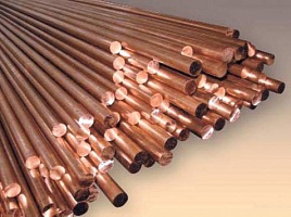 Бронзовый пруток БрАЖНМц 9-4-4-1, 140 мм