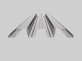 Оцинкованный профнастил Н114-600, 0,7х6000 мм